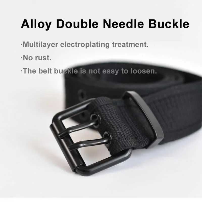 Men Belts Canvas Outdoor Belt Nylon Webbing Tactical Belt Fashion Casual Designer Unisex Belts High Quality Sports Strap 2026 W251024