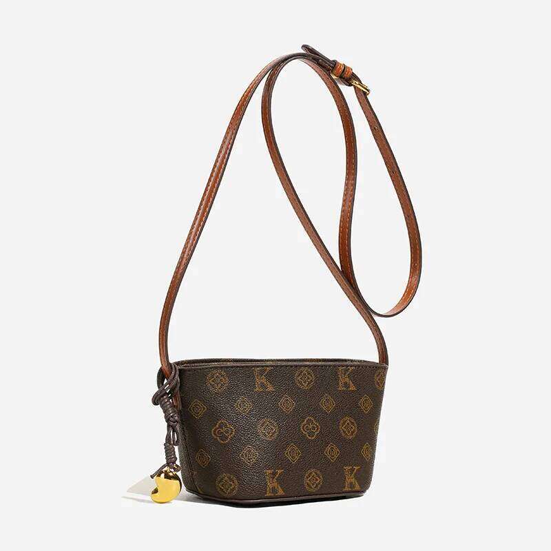 Designer bag Trendy Casual Crossbody Handbag With Letter Vintage Style For Women Simple Leather Commuter Bag