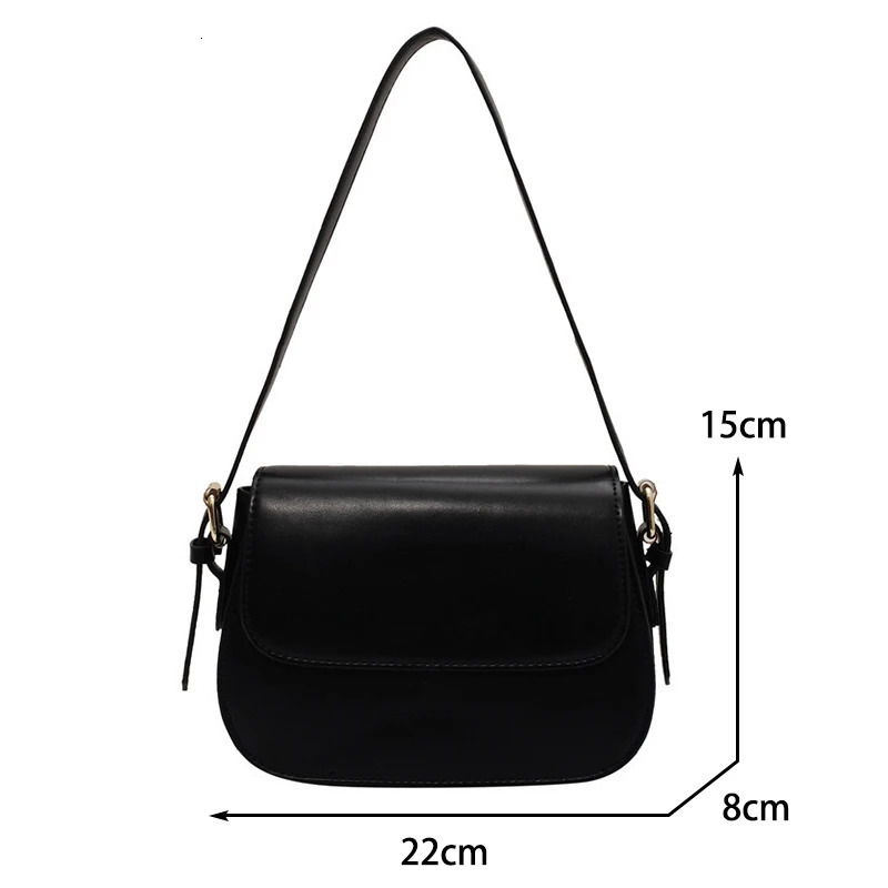 Advanced Texture Retro Small Saddle Bag Women 2024 AllMatch Messenger Bag Fashion Underarm Bags Square Sling Bag 251023