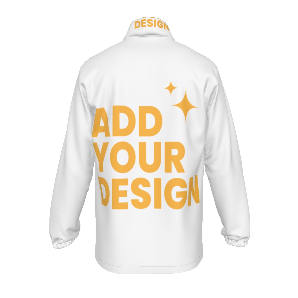 DHgatepod Men's Stand Collar Windbreaker - 140GSM All-Over Print Lightweight Jacket for All-Day Comfort & Style
