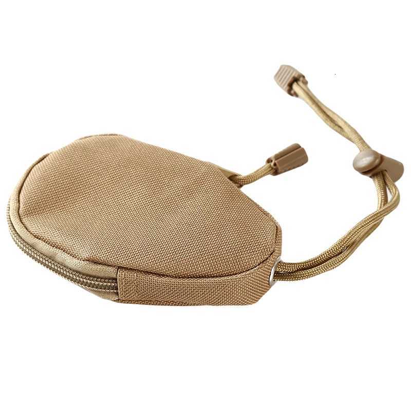 1PCS EDC Mini Key Wallets Holder Men Coin Purses Pouch Bag Small Pocket Keychain Zipper Case Out Door Pack Z251023