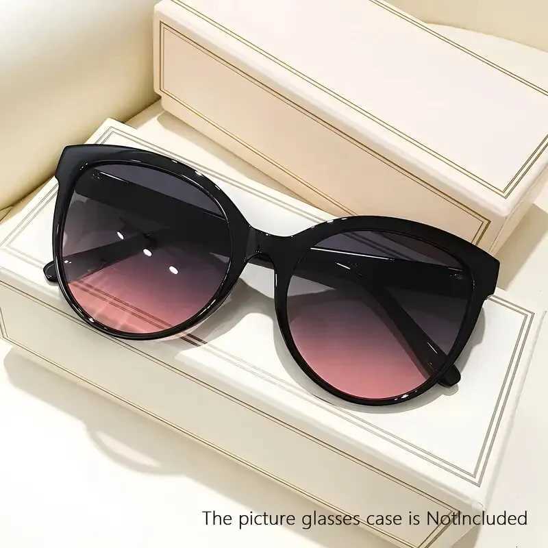 Cat Eye Sunglasses Outdoor Driving Sunshade Decoration Oversize Frame Glasses UV ProtectionT251024