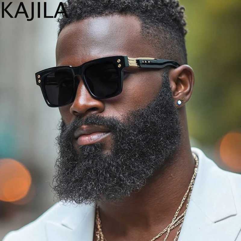Oversized Classic Square Punk Sunglasses Men 2025 Luxury Brand Vintage Driving Sun Glasses for Male Steampunk Eyewear UV400T251024