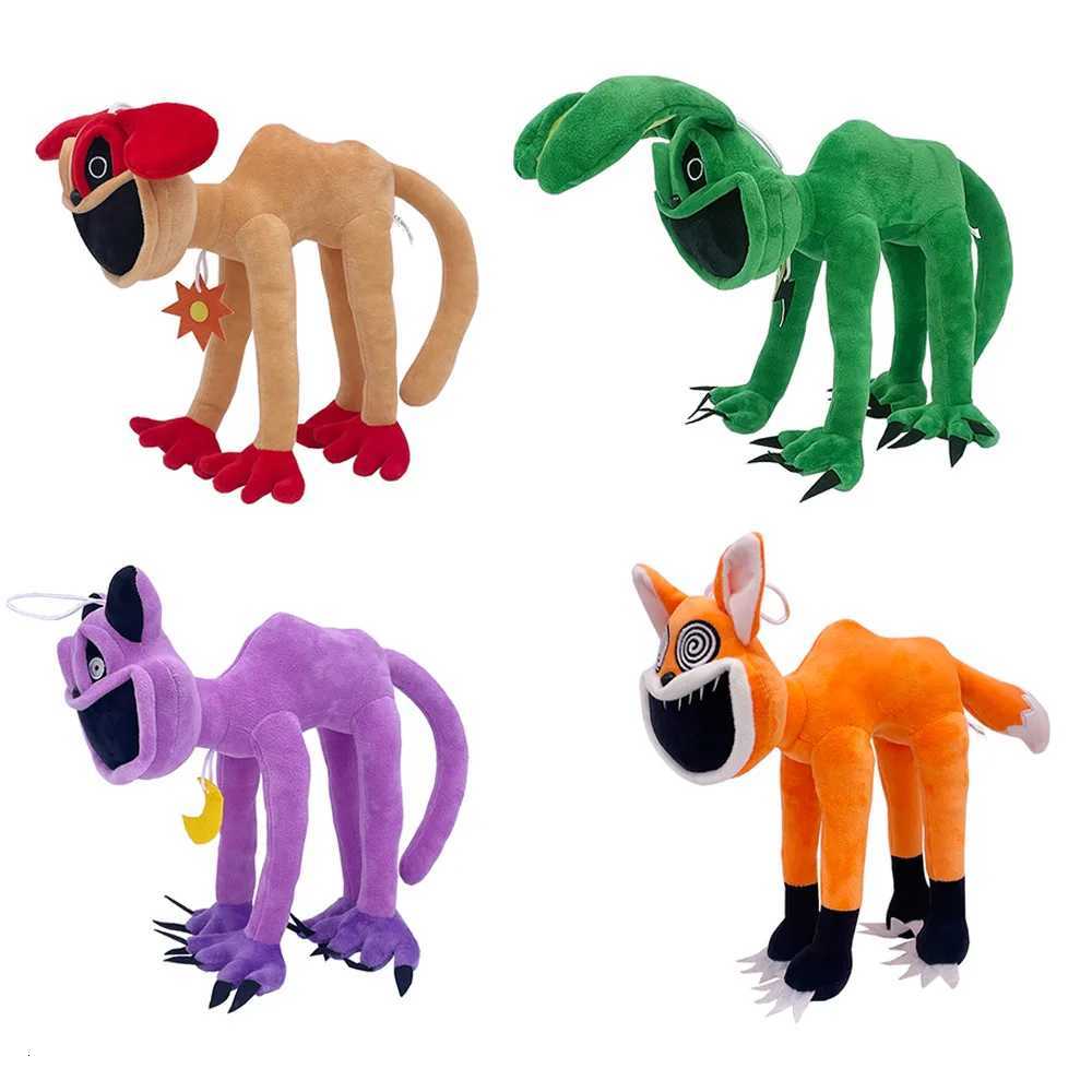 Smiling little animal Plush Toys Cat Dog Soft Stuffed Plushie Miss Delight Doll Decoration Birthday present for Kids Z251024