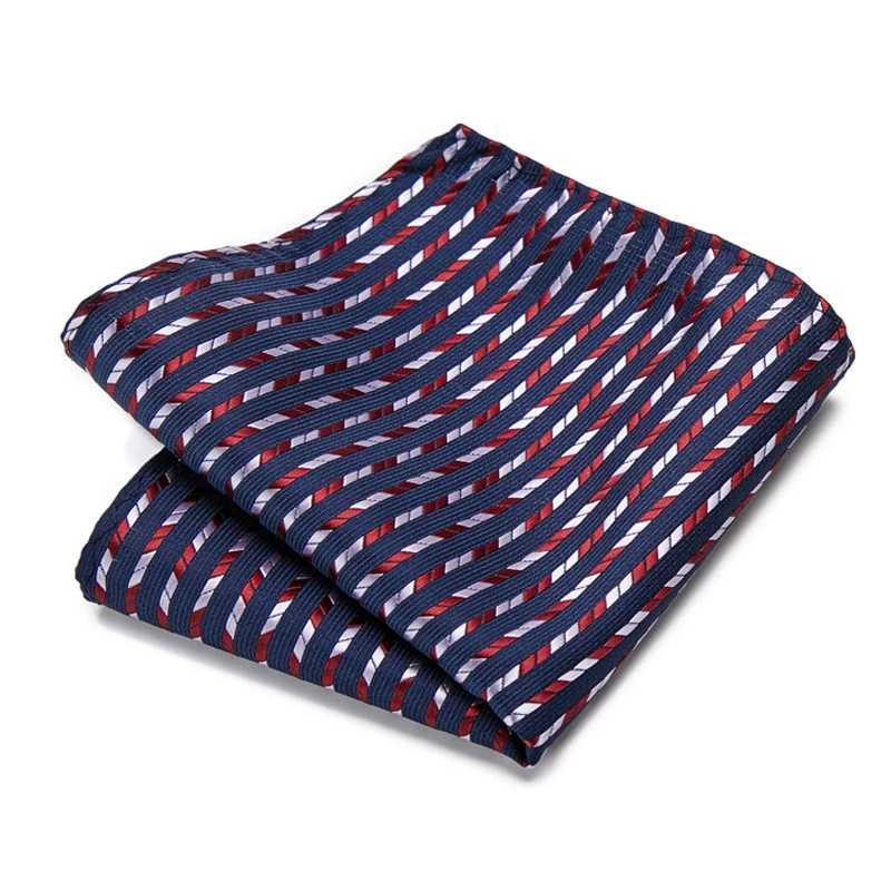 Hot s 20 New Design Silk Handkerchief Solid Men Black Abraham Lincolns birtay Fit Wedding Pocket Square Y251024