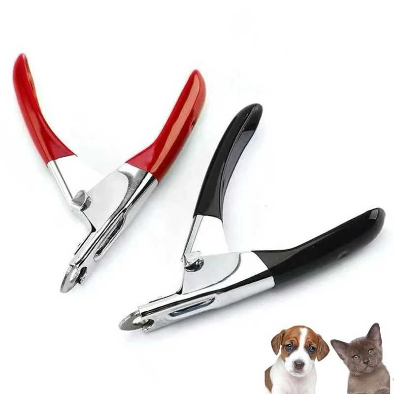 Dog Cat Nail Clipper Stainless Steel Pet Toes Cutter Scissor Grooming Tool for Small Medium Dogs Cats Guillotine Nail Clipper Z20251024