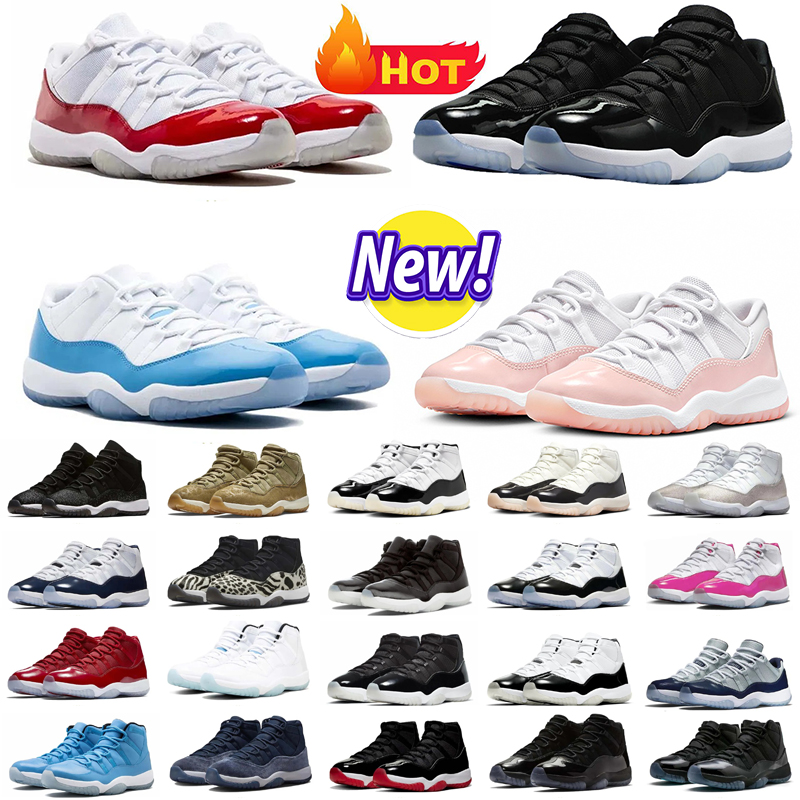 11 11s basketball shoes for men women designer Gamma Blue Purple Rain Cherry Cool Grey Rare Low Bred Velvet mens trainers outdoor sneakers 36-47