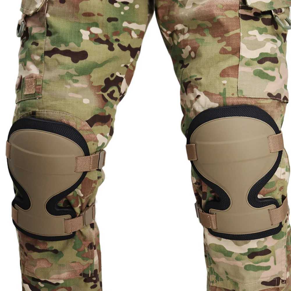 Upgraded Version II Tactical ARC Style Training Kneepads Combat Knee Pads Outdoor Sport Hiking Airsoft Hunting KneepadW251024