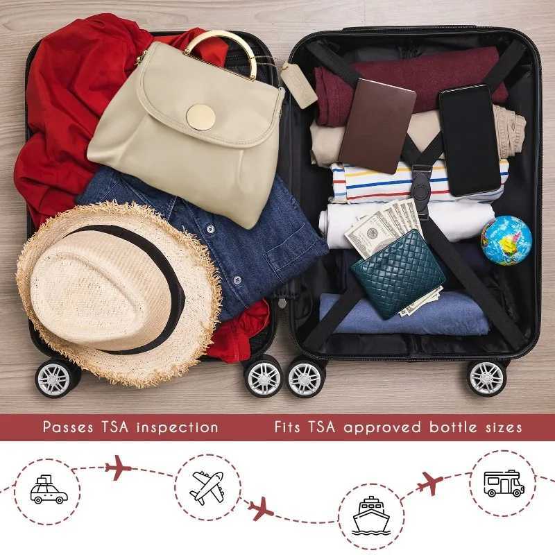 Toiletry Bag Hanging Travel Organizer for Women Multifunctional Makeup Cosmetic Case for Toiletries Accessories WaterresistantT251024