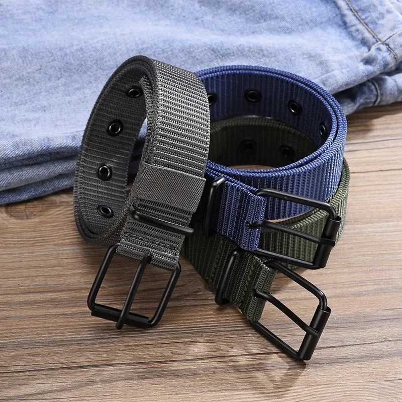 2PC Mens Super Durable Nylon Belt With Quick Release Buckle Suitable for Daily Workwear Versatile for Both Men and Women W251024