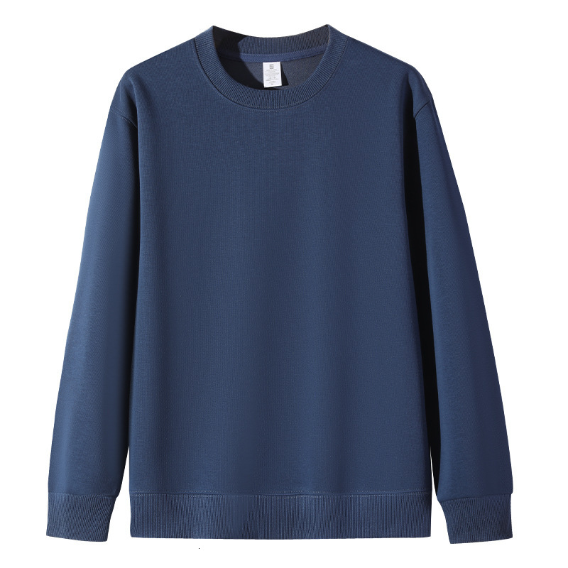 New Desain Cotton Sweatshirt For Men, Round Neck Pullover, Solid Color, Long Sleeve, Loose Fit, Designer Hoodie Jacket Tracksuit Men Polo Veste Coat C
