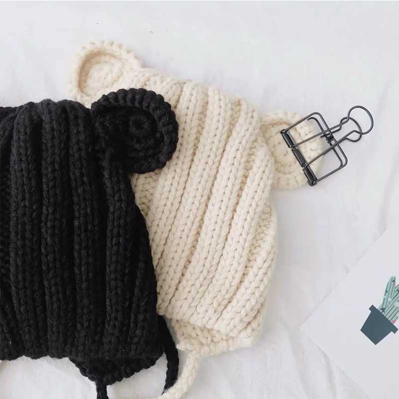 2025 New baby hat autumn and winter baby cute bear ear caps for baby men and women babyL251024