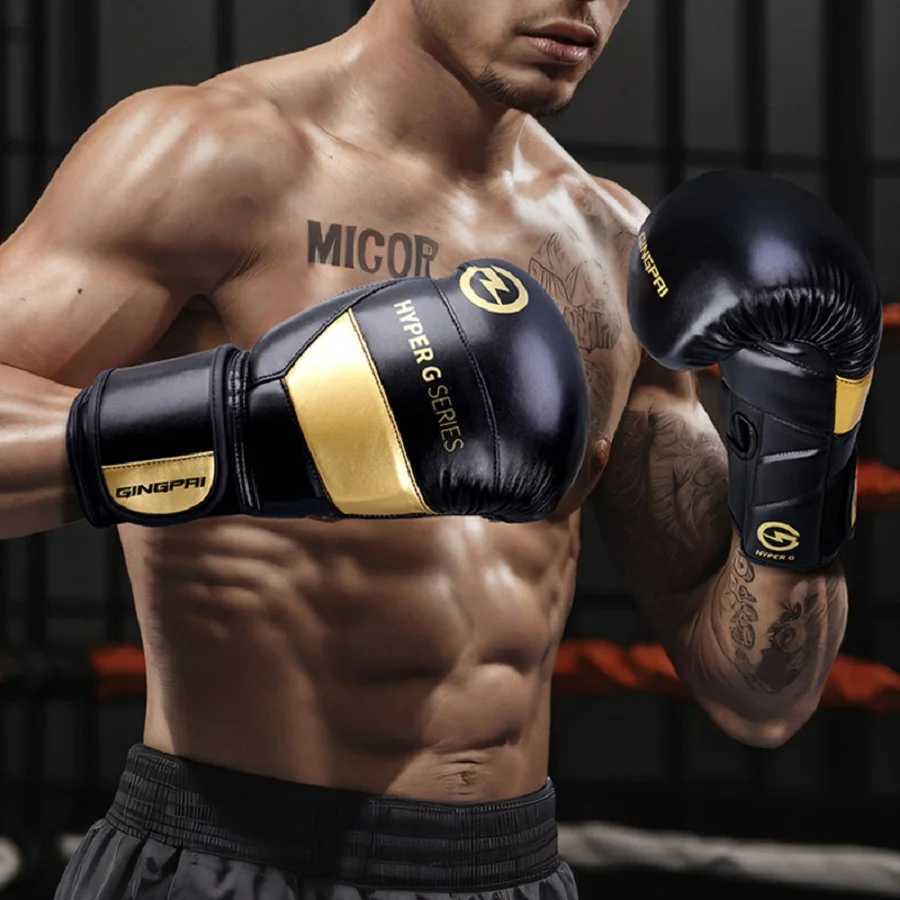 2025 High Quality PU Leather WearResistant And Breathable Boxing Gloves For Sanda Training Thickened Protective Combat Gloves Y251023