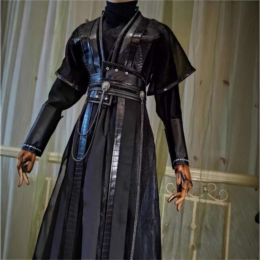 Cosplay Set for Men and Women: Black Costume of Zhou Hui, Xiao Ce'an, Chang Geng, Gu Yun, He Xuan from Mo Ran