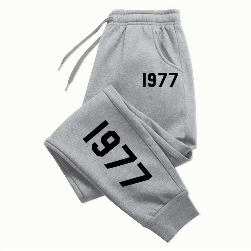1977 mens casual pants selling autumn and winter warm sports pants fashionable and versatile jogging sports pants 251020