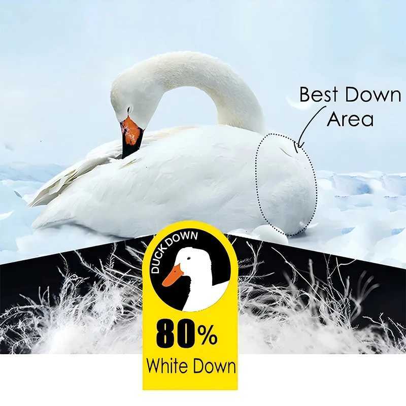 Men Winter White Duck Down Jacket Warm Thick Windproof Waterproof Puffer Jacket Hooded High Quality Ultralight Down Jacket Male Z251024