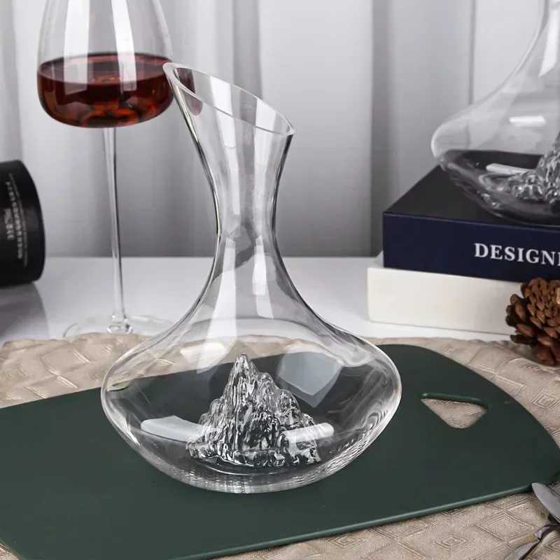 Crystal Red Wine Decanter Set Household Wine Quick Thickening Personality Creative European Wine Jug Y251024