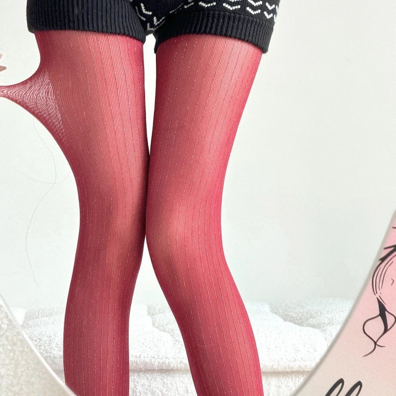 Premium Summer Women Tights 4 Colors Chariming Sexy Party Pantyhose Thin Fishnet Ladies Bottom Leggings Long Thigh Socks Woman 251018
