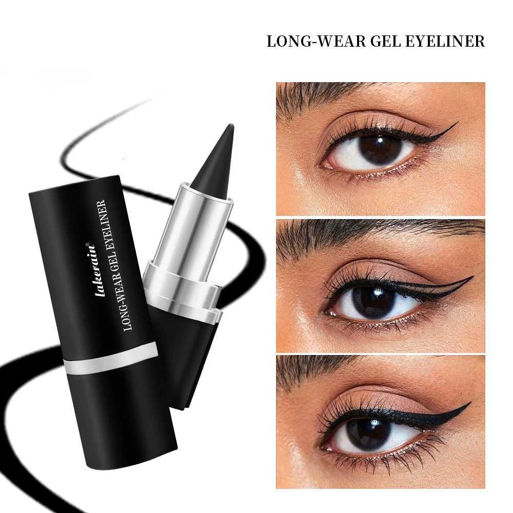 Eyeliner Creamy textureLong Lasting Waterproof Matte Black Silver Brown Eye Liner Pen Make Up For Women CosmeticL251024