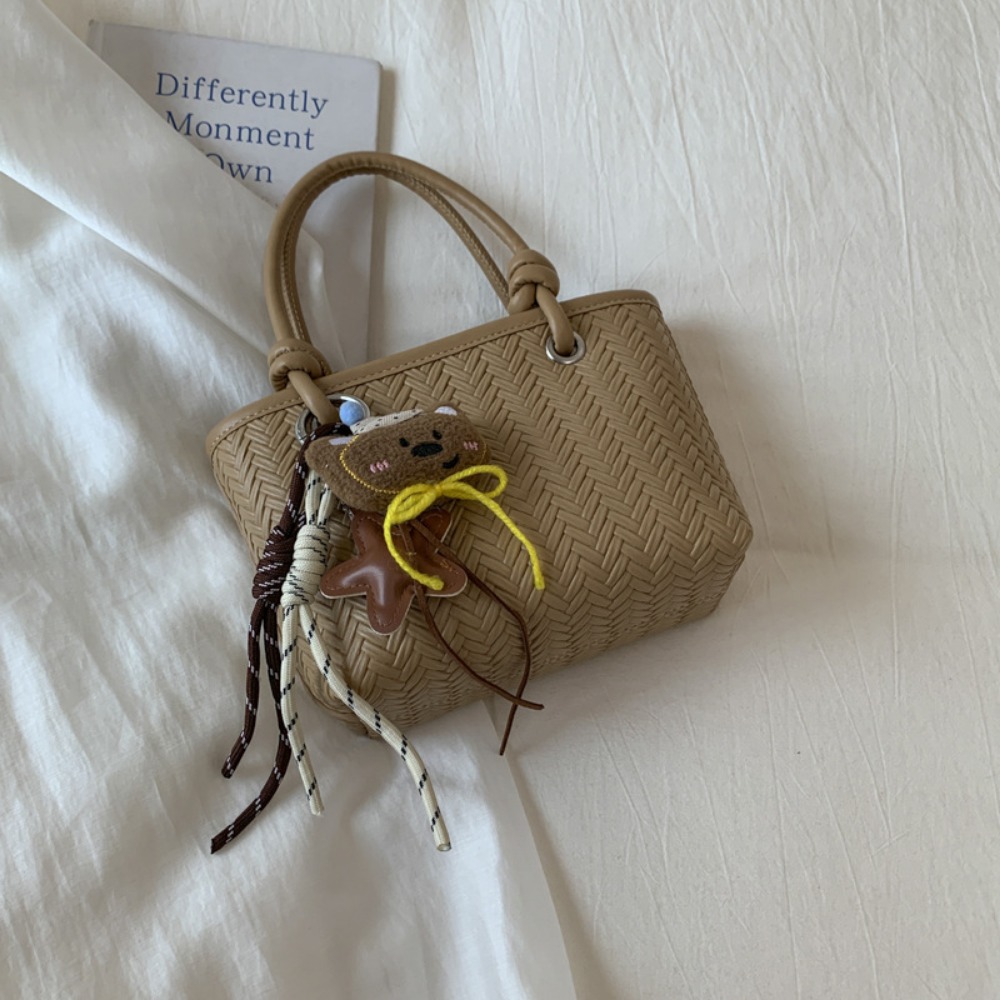 Trendy Vintage Design by Niche Versatile Knitted Messenger Style Travel Companion