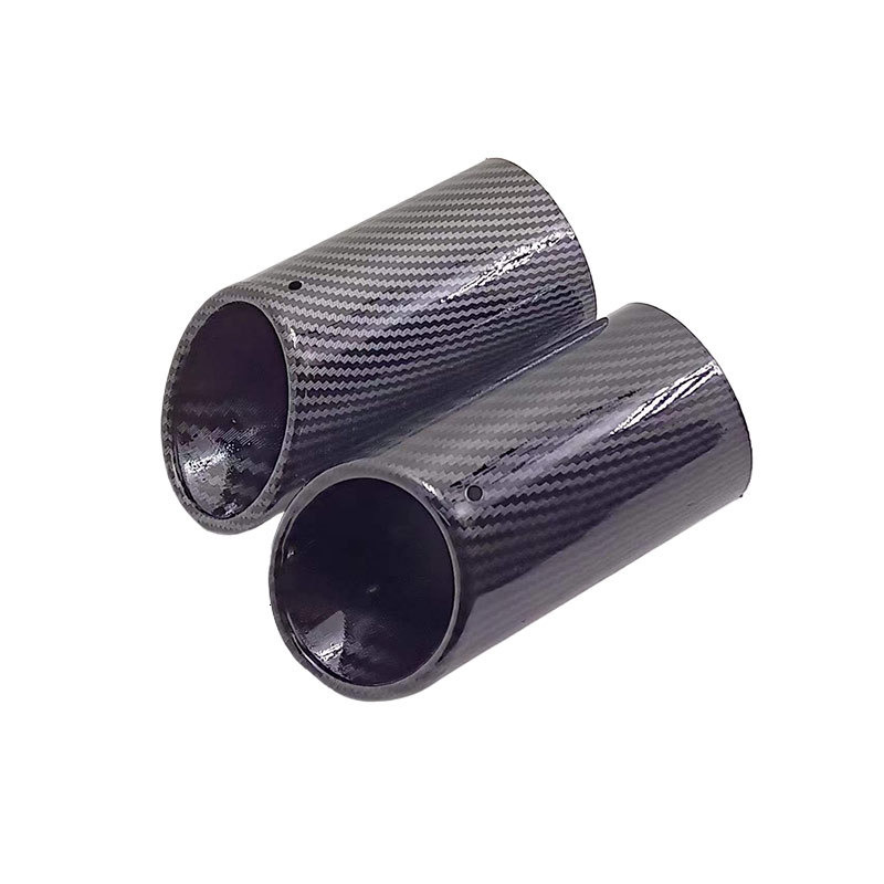 Suitable for 2009-14 Audi A3Q5 A4L A1 Tiguan direct insertion water transfer printing car exhaust pipe tailpipe