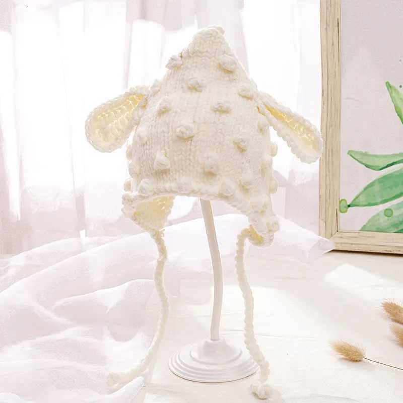 Newborn Baby Photograph Pro Winter Hats for Girls Boys Pom Hat Knit Warm Caps for BoysL251024