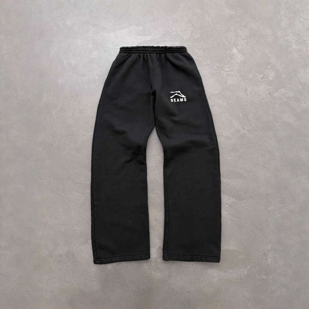 Casual Simple Couple Fashion Hoodie Trendy Brand Printed Loose Sweatshirt Sweatpants
