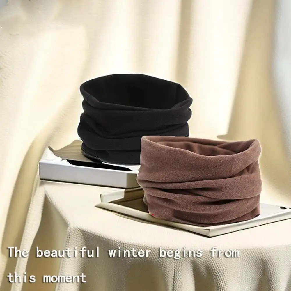 Winter Cycling Face Cover Unisex Windproof Collar Velvet Neck Warmer Scarf Pullover Protection Winter Couple Neckerchief 251020