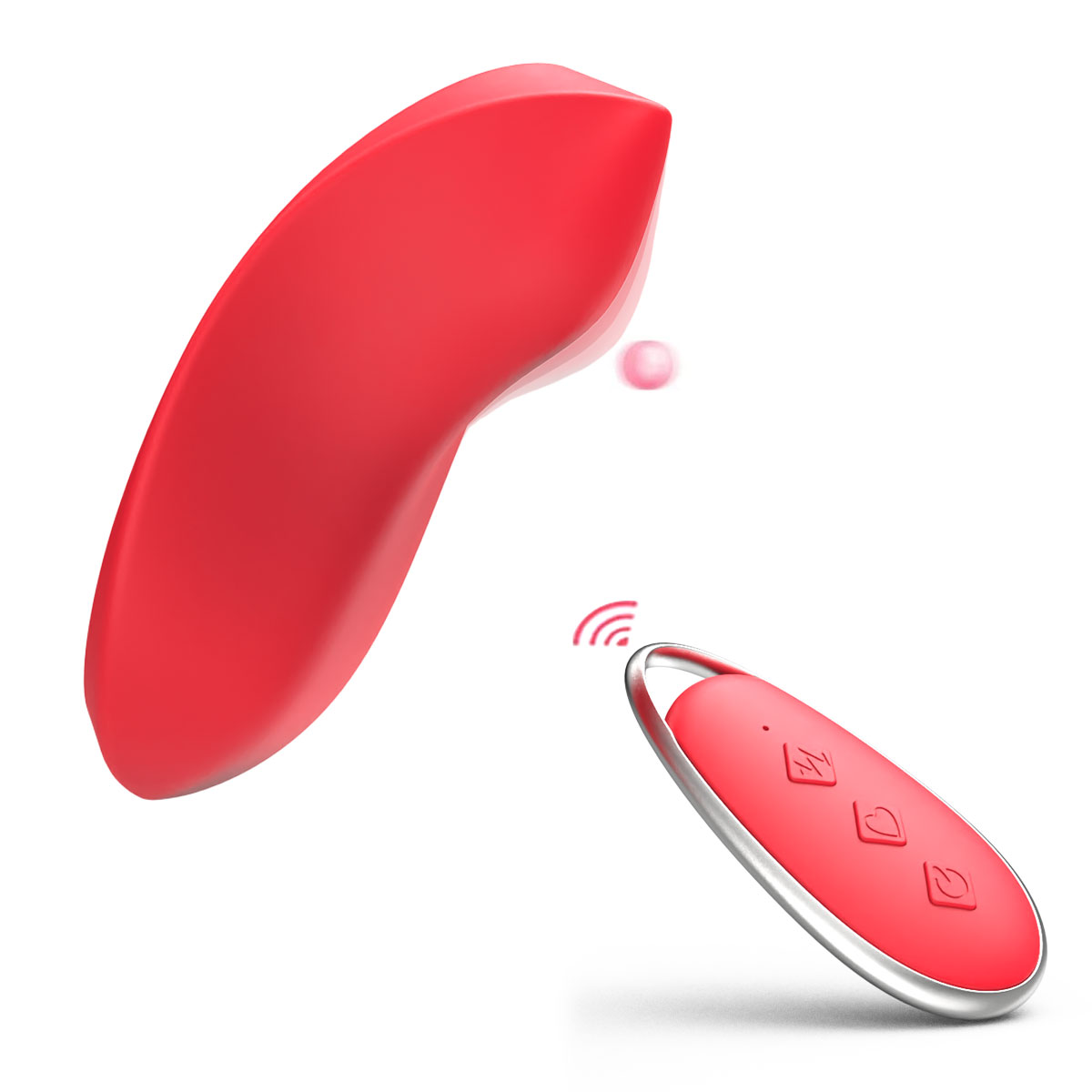 Silicone Personal Massager with Adjustable Strength Easy-to-Carry Sexual Wellness Device
