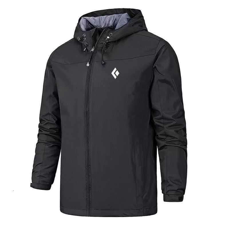 Mens Waterproof Windproof Jacket Hooded Lightweight Outdoor Raincoat Hiking Camping Windbreaker Sportswear S5XL Z251024