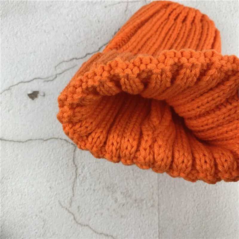 Knitted Kids Beanie Cap Infant Newborn Baby Boy Girl Hat Warm Children Baby Autumn Winter Girls Hat For Kids Toddler Bonnet CapL251024