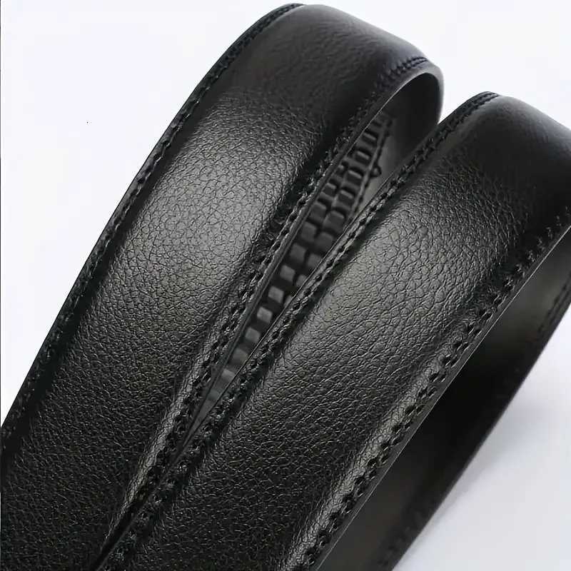 Mens Business Belt Genuine High Quality Alloy Automatic Buckle Belt Fashionable Luxury Designer Dating Party Jeans Casual W251024