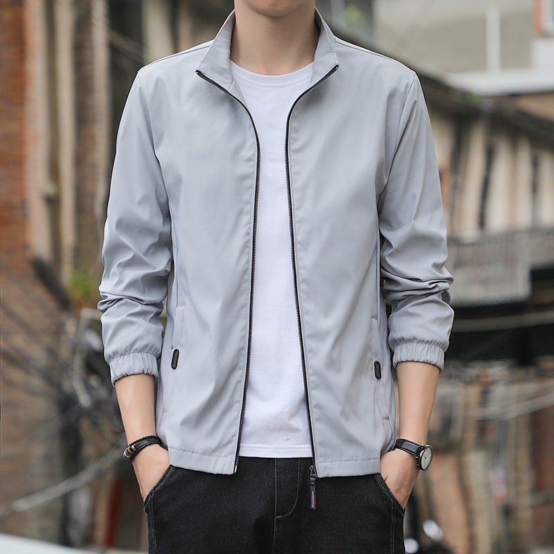 Stand Collar Jacket Men's Coat Designer Hoodie Jacket Tracksuit Men Polo Veste Coat Spring Autumn 2024 Casual Korean Style Plus Size Youth Studen