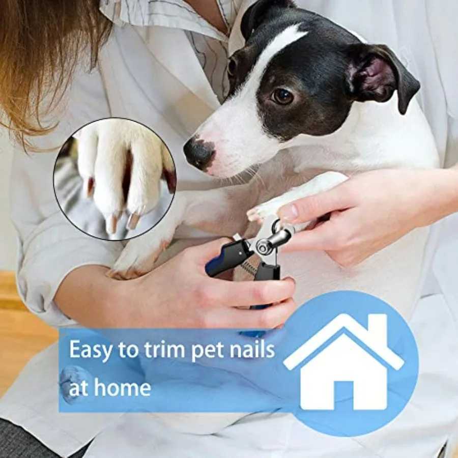 Professional Dog Nail Clippers with Safety Guard for Small Medium and Large Breed Dogs and Cats Prevents Over Cutting Includes Z20251024