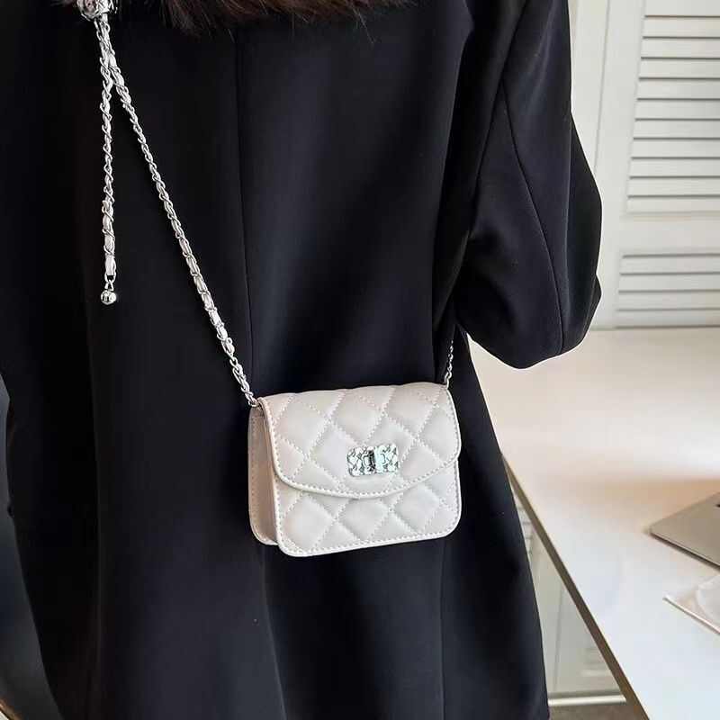 Luxury Brand Designer Bag High-Quality Trendy Small Bag For Women This Year, Niche Internet Celebrity, High-End Texture, Versatile Mini Crossbody Chai