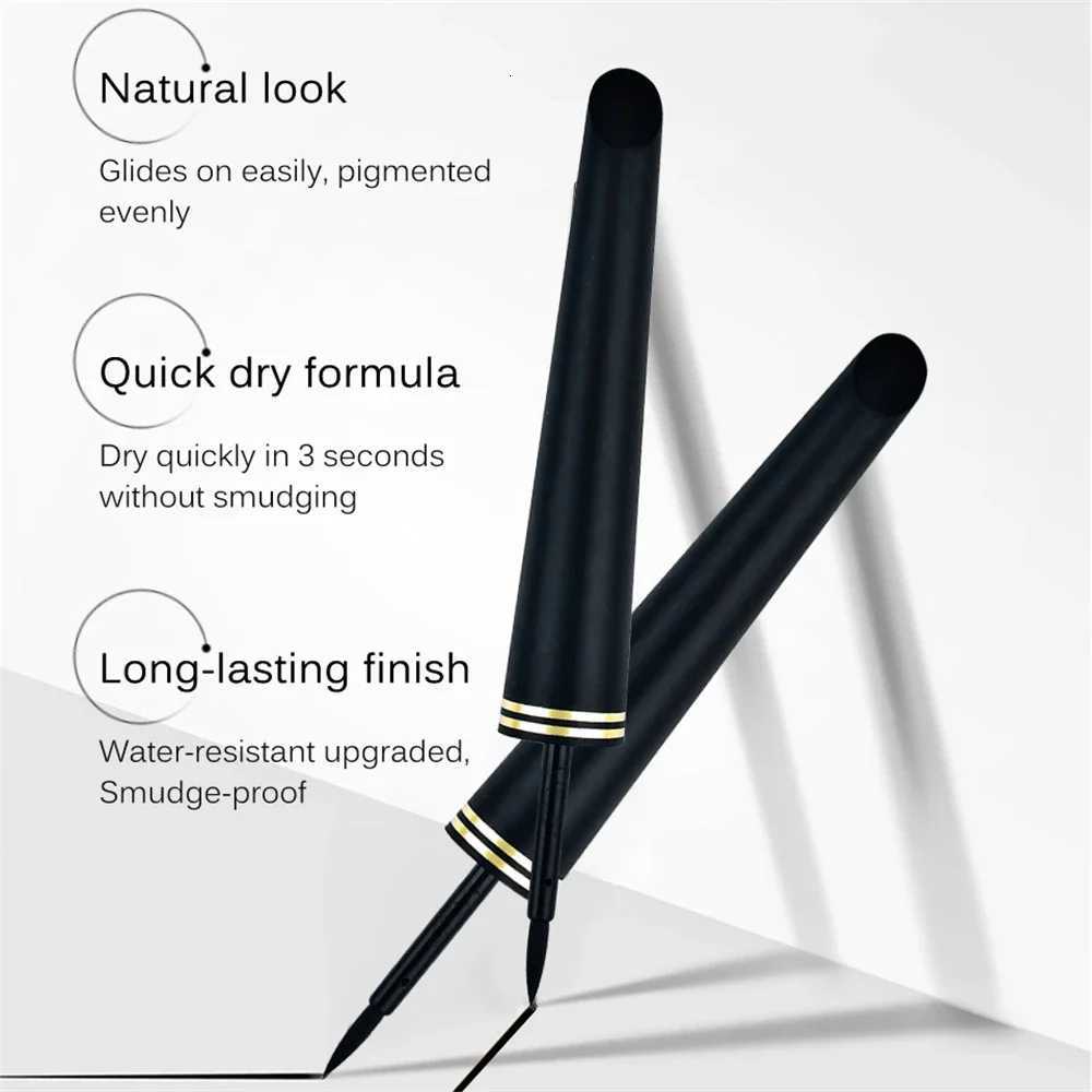 Makeup Black Liquid Eyeliner No Smudging No Makeup Waterproof And Sweatproof Soft Make up Eye liner Superfine Eyes LinerL251024
