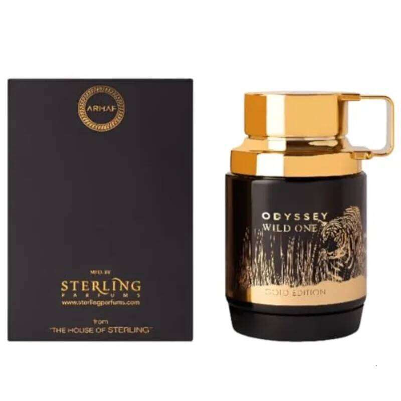 Odyssey Perfume Wild One Gold Edition By Armaf for Men 3.4 Oz EDP Spray Parfum Pour Femme
