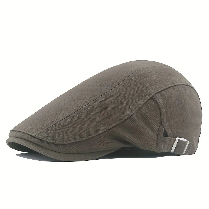 Mens Classic Cotton sboy Hat Vintage Cabbie Cap Mens Sun Protection Beret Hat 251021