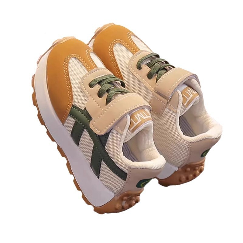 Autumn new children's luminous shoes, casual leather fashion trendy shoes, Korean version double cotton shoes, casual children's shoes