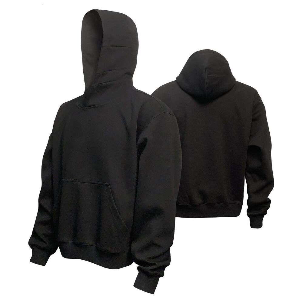 2025 New Autumn Winter American Style Solid Color Loose Hooded for Men and Women Couple Sweatshirt
