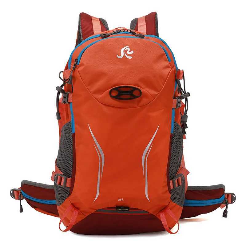 Outdoor mountaineering hiking backpack breathable and waterproof travel bag large capacity portable sports bag J251024