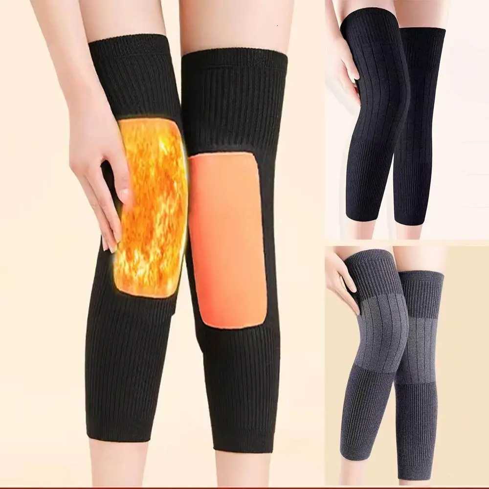New Cashmere Wool Knee Brace Pads Protector BlackGrey Leg Warmers KneeCap Knee Warmers KneesW251024