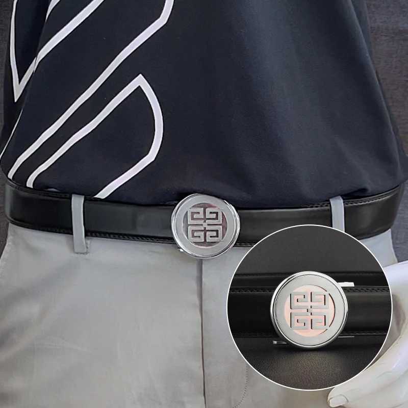 High Quality 2025 Hot G Letter Luxury Men White Designer Fashion Belt Wide Casual Business Classic Waist Strap Ceinture Homme C251024