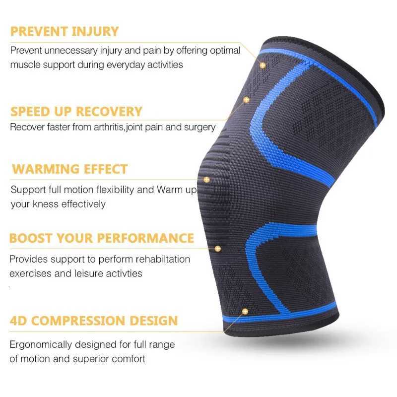 Knee Brace Knee Compression Sleeve for Knee Pain Running Weightlifting Knee Sleeves Support Breathable for Arthritis Sports GymW251024