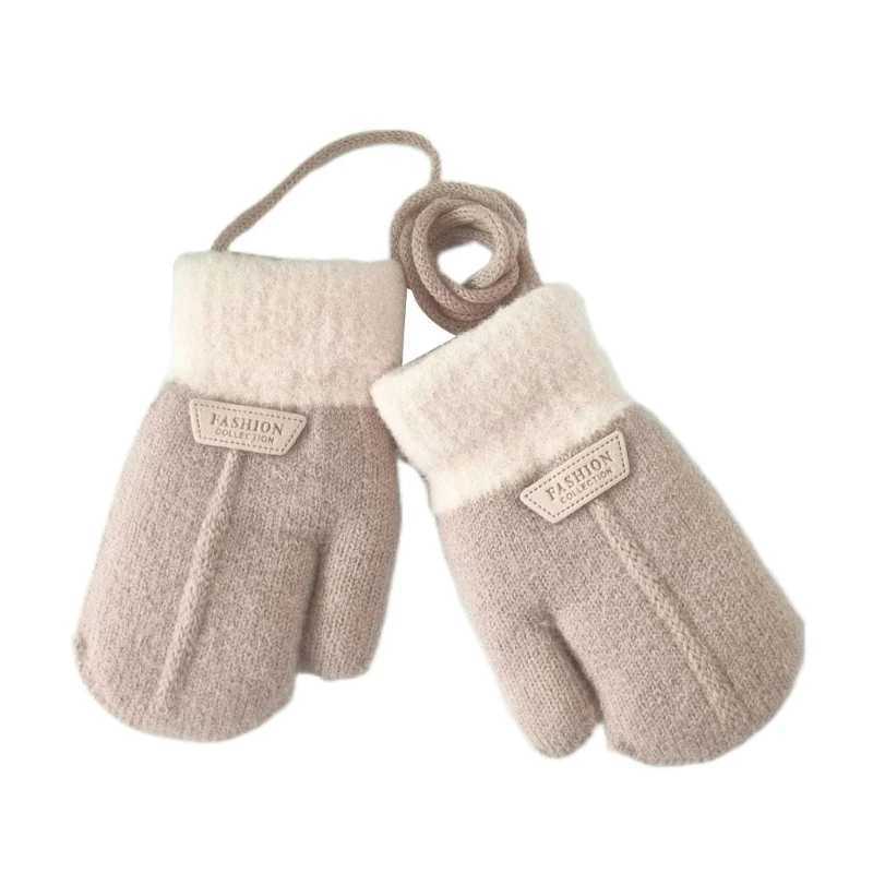 Toddler Mittens Winter Gloves Ski Mittens Warm Gloves for Girls Boys 17Years Breathable Universal Size Kid Lined Gloves Y251024