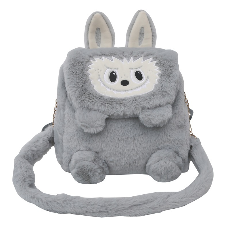 New Cartoon Fashion Cute Children's Mini Backpack Plush Cute Girl Designer Backpack Boy Cute Single Shoulder Crossbody Bag