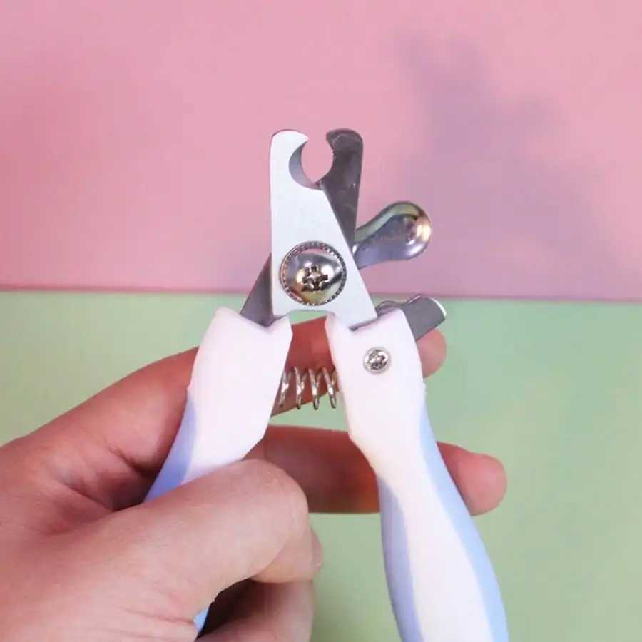 Pet Nail Clippers Set for Small Dogs Cats TeddyIncludes File Paw Cleaner Random Color Safe Easy Nail Trimming for Pets Z20251024