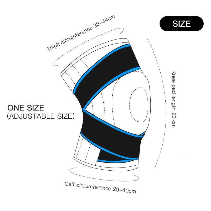 1Pcs Compression Knee Brace for Meniscus Tear Women Men Patellar Tendon Support Strap for Knee Pain Support Injury Recovery Y251024