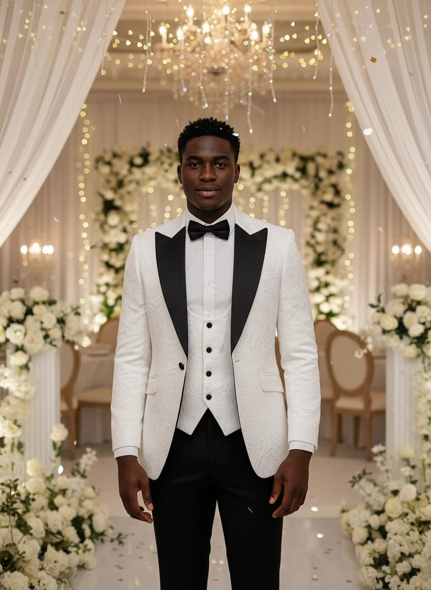 ST Cassy High Quality Retro carving Party Dress Slim Fit Tuxedo Prom Suit Fashion black Male Groom Wedding threepiece 251020