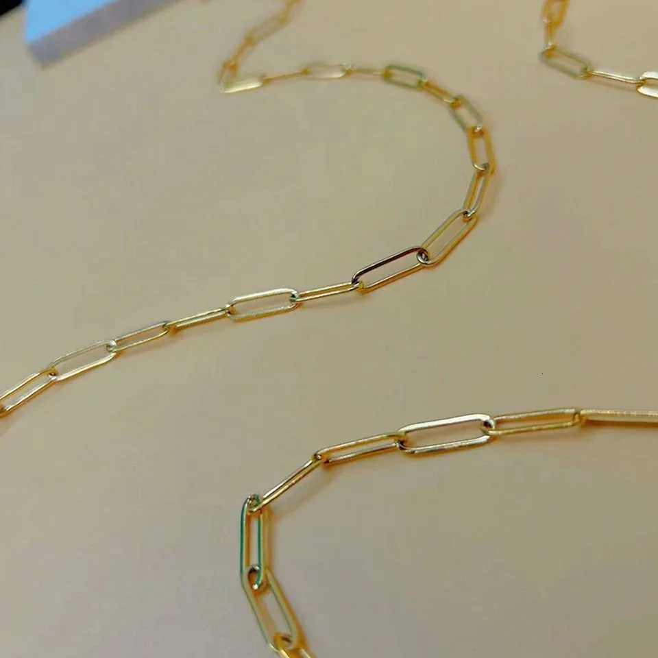 DGIDDK Fashion Stainl Steel Chain Necklace for Men Women Choker Long Hip Hop Necklaces on The Neck Fashion Jewelry GiftXJ251024